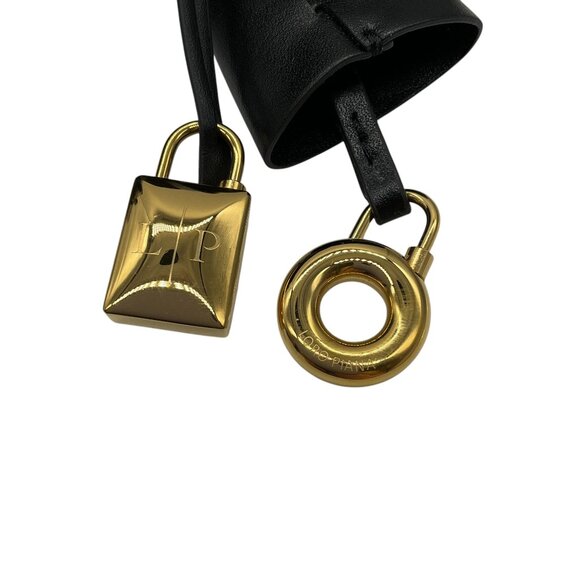 Loro Piana Black Extra Pocket L27 Tender Calfskin Leather Handbag - Picture 9 of 15